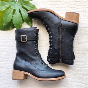 EUC KORK EASE LEATHER BOOTS